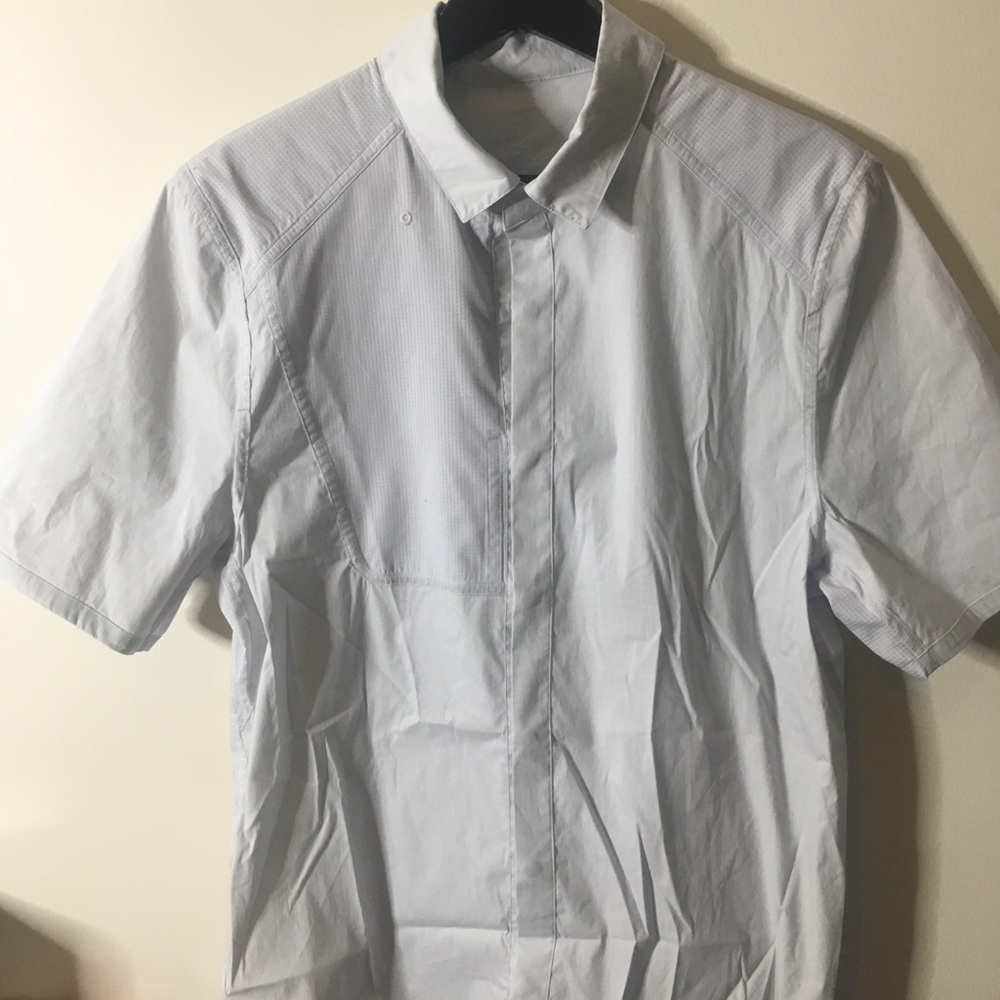Lululemon Lab Collard button down shirt